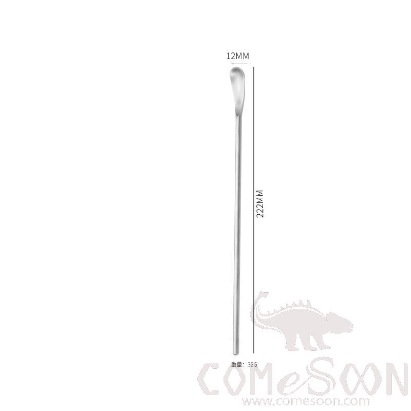 Mixing Spoon，304 Stainless Steel，L222*W12mm