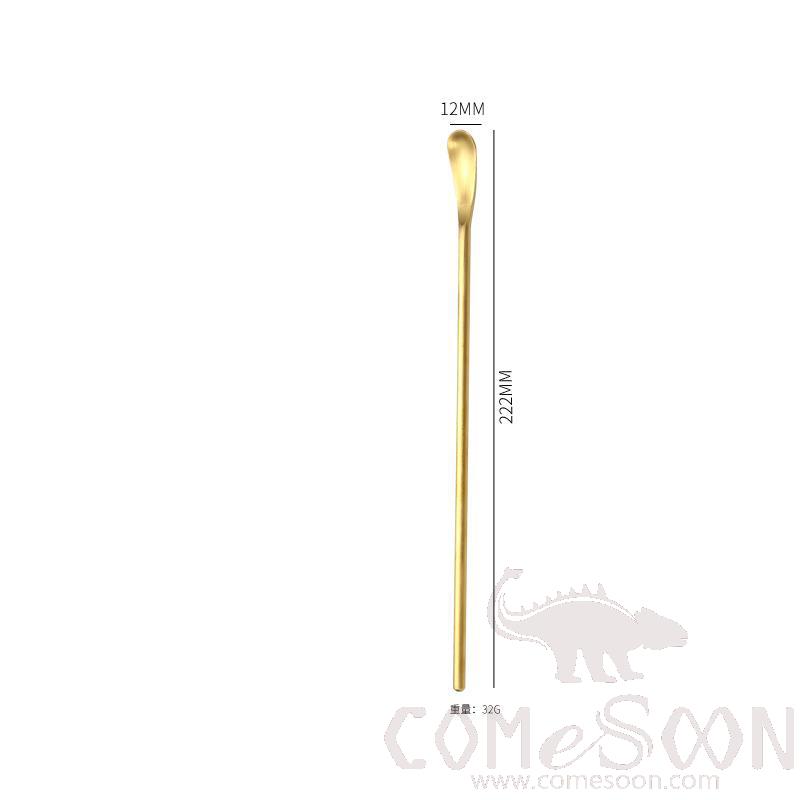 Mixing Spoon，304 Stainless Steel，L222*W12mm