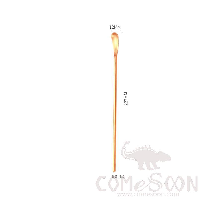 Mixing Spoon，304 Stainless Steel，L222*W12mm