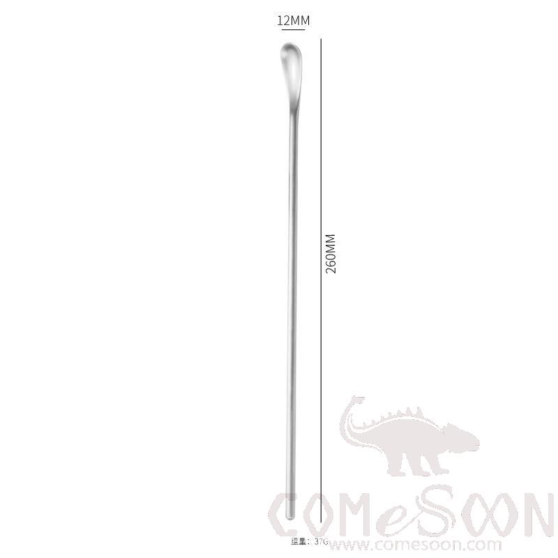 Mixing Spoon，304 Stainless Steel，L260*W12mm