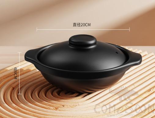 Casserole W/ Lid, Φ20*H6cm