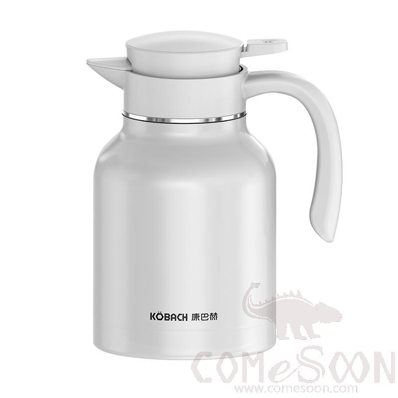 KOBACH 1.6L Enjoy Series Thermos, Pearl White