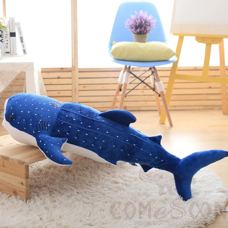 Whale Shark Plush Doll，PP Cotton，L50cm