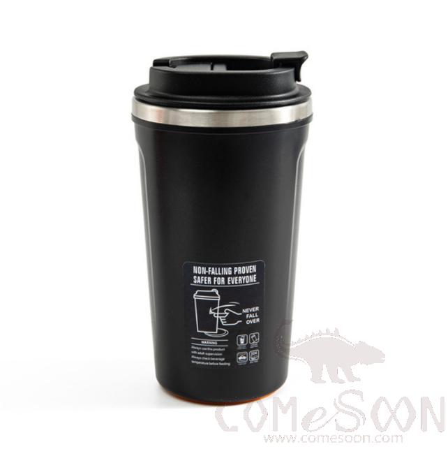 Double-layer Coffee Cup 520ml Black