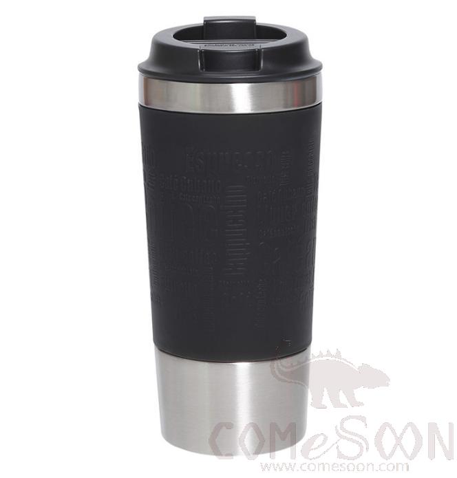 SS Straight Body Cup 450mL Black