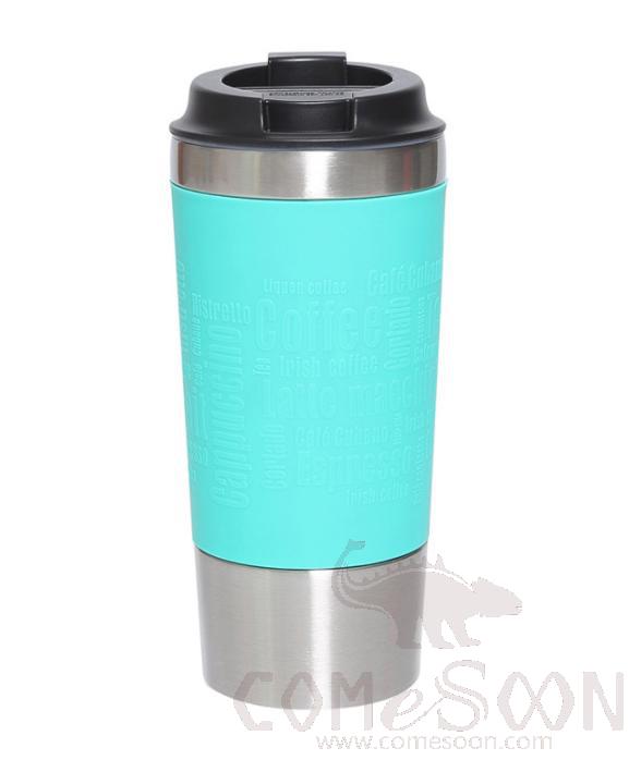 SS Straight Body Cup 450mL Green