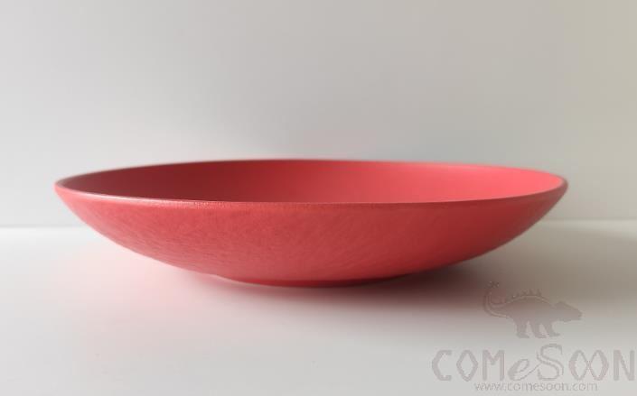 20118 Series 10&quot;Deep Plate, Matt Red