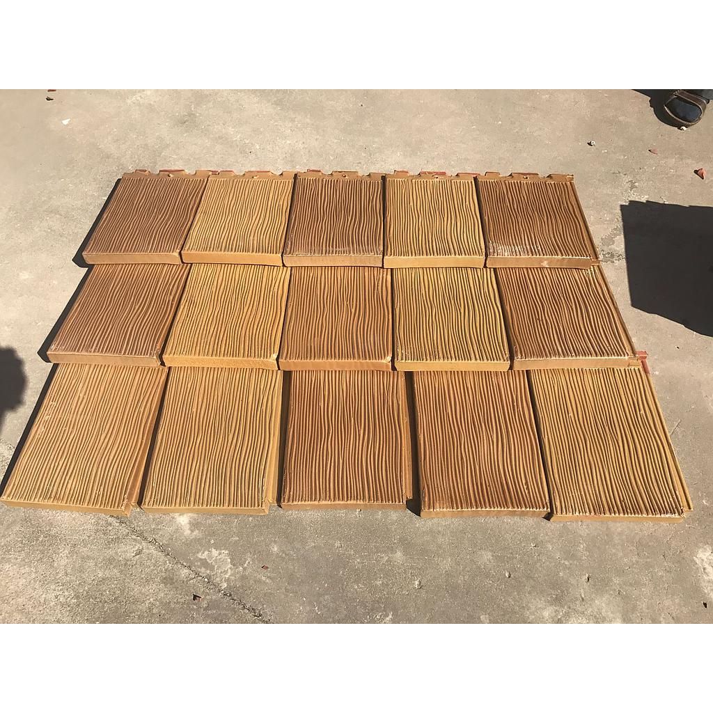 Clay Tile / Roofing, L29.5*W23*H3.5 cm