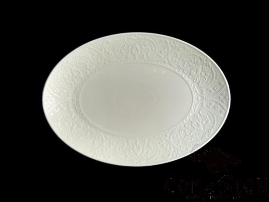 Alice Series 14.25&quot; Oval Plate, L36*W26*H3.1 cm