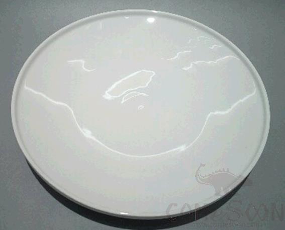 Atlas Series - 12.5&quot; Edge Guard Shallow Plate