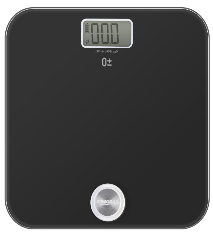 Hotel Self-Powered Scale, L30.2*W30.2*H2.5 cm