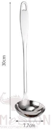 SUS 304 Hot Pot Ladle/Spoon, L30cm*W7.7cm.