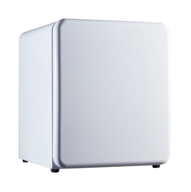 Compressor Retro Small Refrigerator, 46L, W430*D470*H512mm, 55W, White