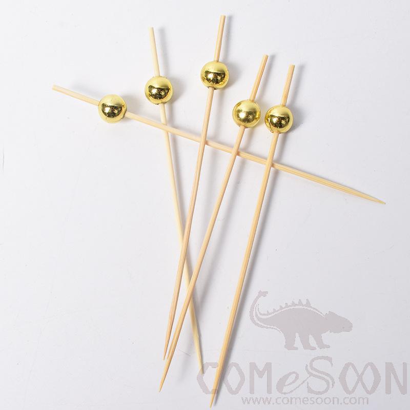Bamboo Fruit Cocktail Skewers，L12cm