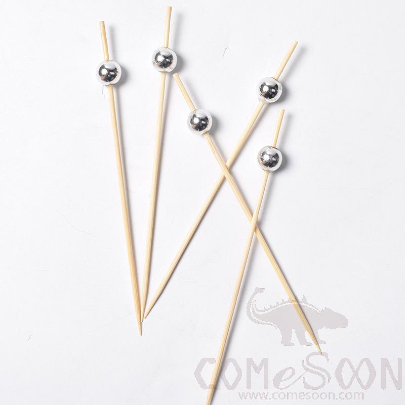 Bamboo Fruit Cocktail Skewers，L12cm