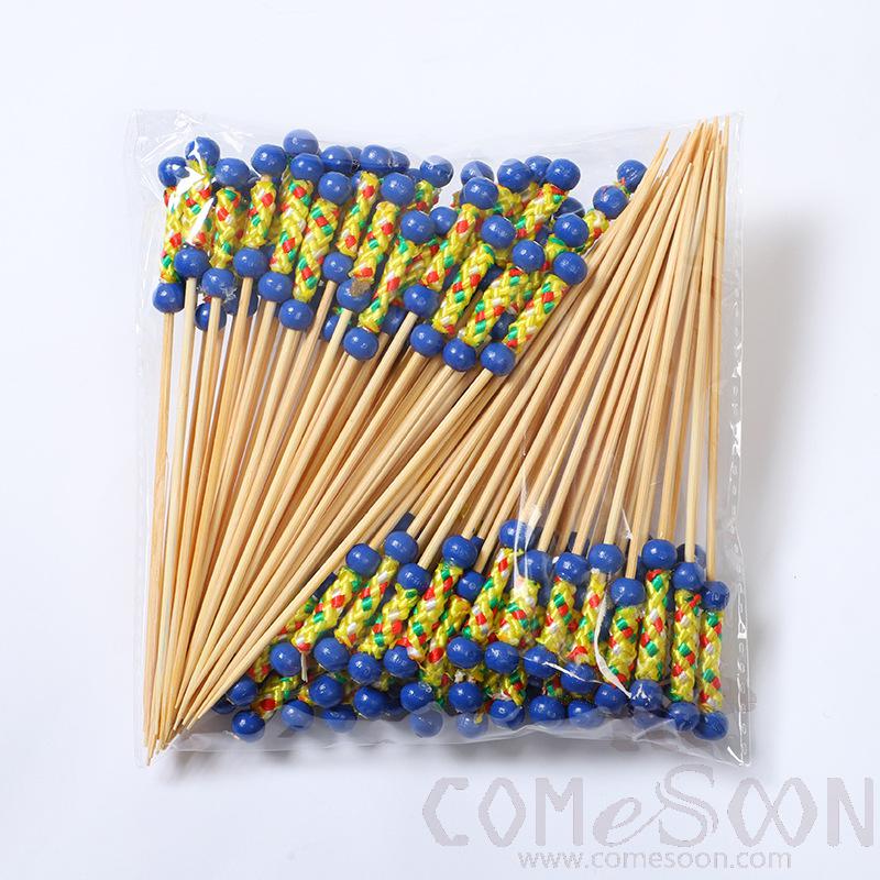 Bamboo Fruit Cocktail Skewers，L12cm