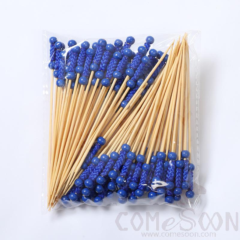 Bamboo Fruit Cocktail Skewers，L12cm