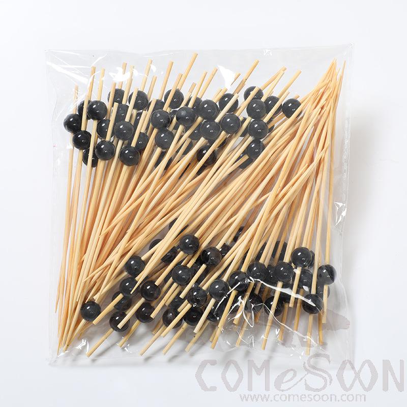Bamboo Fruit Cocktail Skewers，L12cm