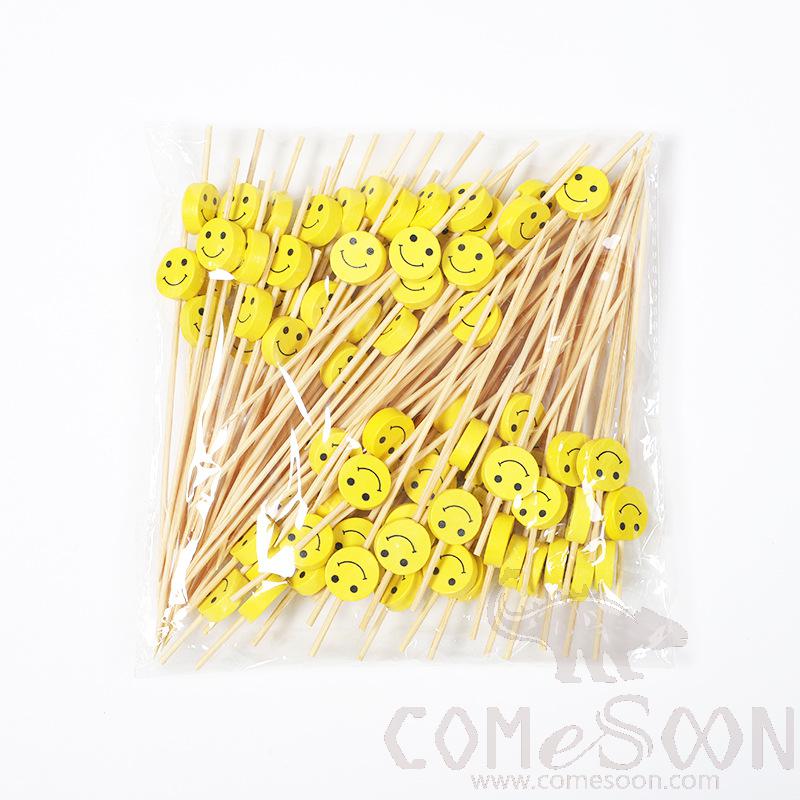 Bamboo Fruit Cocktail Skewers，L12cm