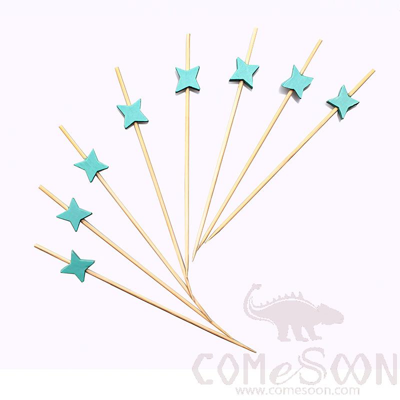 Bamboo Fruit Cocktail Skewers，L12cm