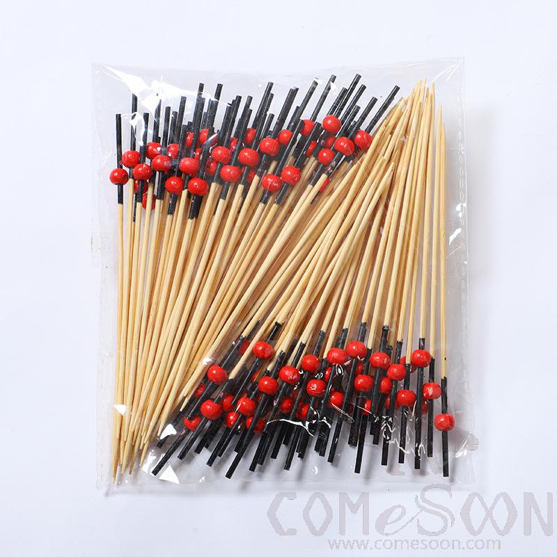 Bamboo Fruit Cocktail Skewers，L12cm