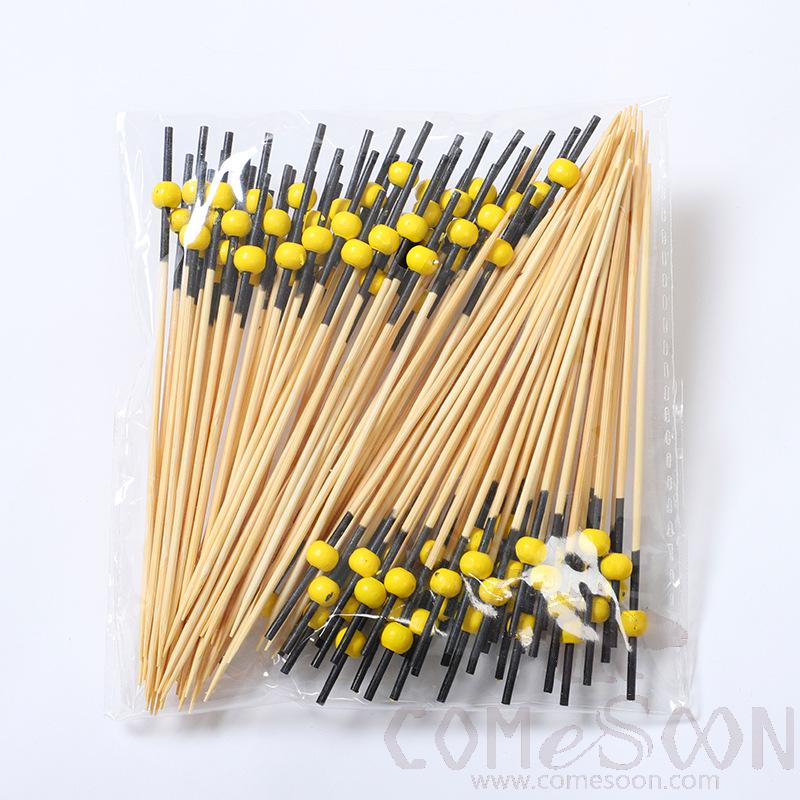 Bamboo Fruit Cocktail Skewers，L12cm