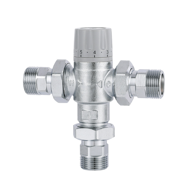 DN15 Chrome Plated Constant Temperature Mixing Valve