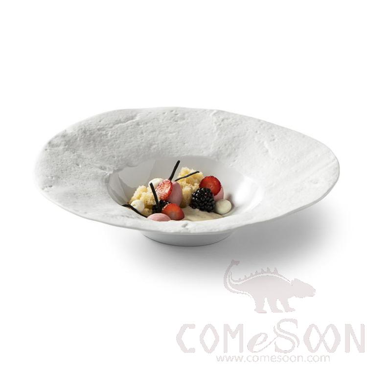 9.25&quot; Imitation Stone Straw Hat Bowl