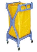X Waste Collecting Cart - Rubber