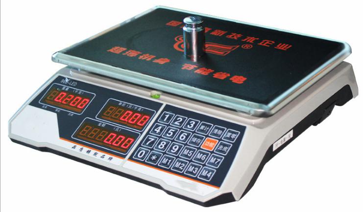 Table Scale 10g-30kg/1g、5g、10g L33.5*W22.8*H9.5cm