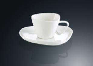 Irregular Shape White Tableware YYyp Series- Saucer for  S-sized