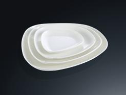 Irregular Shape White Tableware YYyp Series- Plate 9&quot;