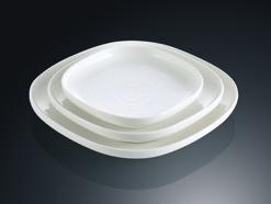 White Tableware Edge YYlb Series- Plate 12&quot;