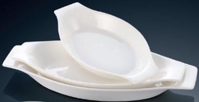 YY Series- Boat Shaped Plate 8.5&quot; Fish Plate