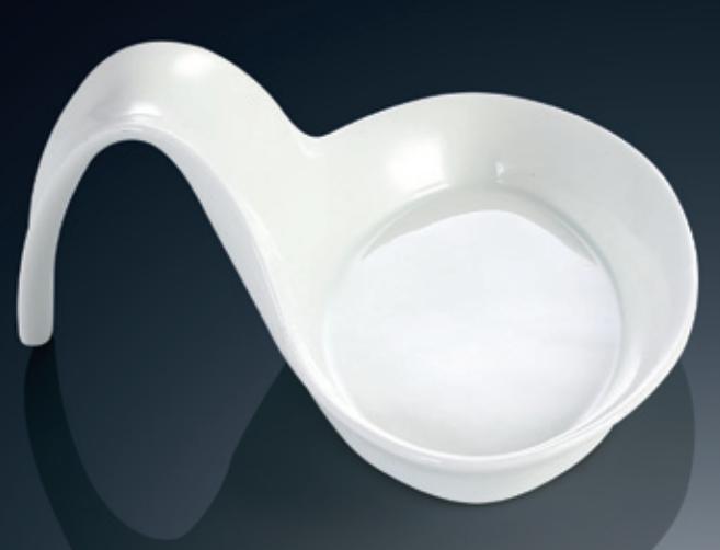 YY Series- 9&quot; Spoon Shaped Bowl
