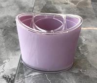 Round set of four pieces，PS，purple，10.5*10.5 cm