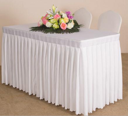 Rectangle Table Skirting(180*45+75cm)-White