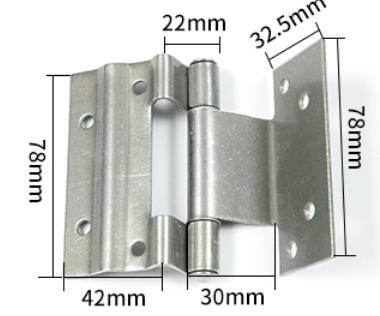 50 stainless steel hinge