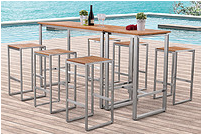 STAINLESS STEEL OUTDOOR FURNITURE