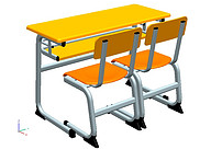 Double children's desks and chairs