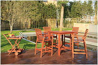 Leisure table and chair