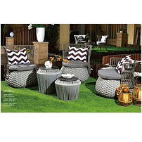 Outdoor webbing lounge chair 2