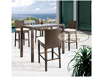 Outdoor table and chair