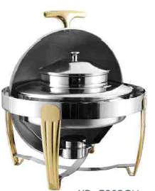 720 Series-Round Soup Station W/Golden Feet