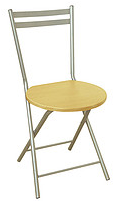 Iron back bar chair