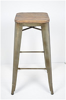 Metal bar chair