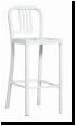 Metal bar chair