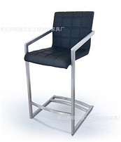 Stainless steel bar chair