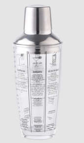 Barware-Shaker Glass Insert