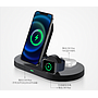 G601 three in one wireless charger (mobile phone 15W + headset 5W + Watch 3W)